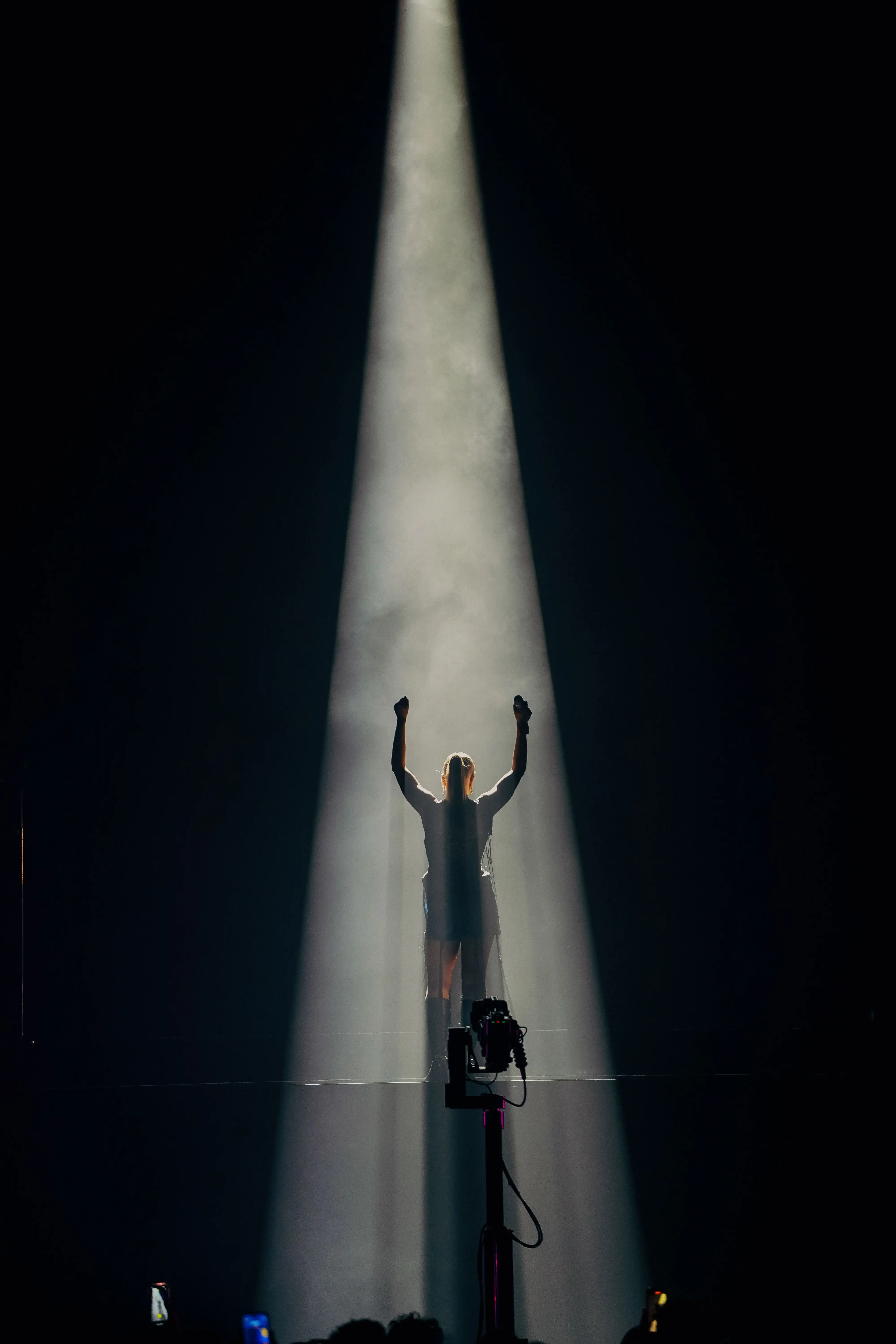 Spolight shot of Becky Hll