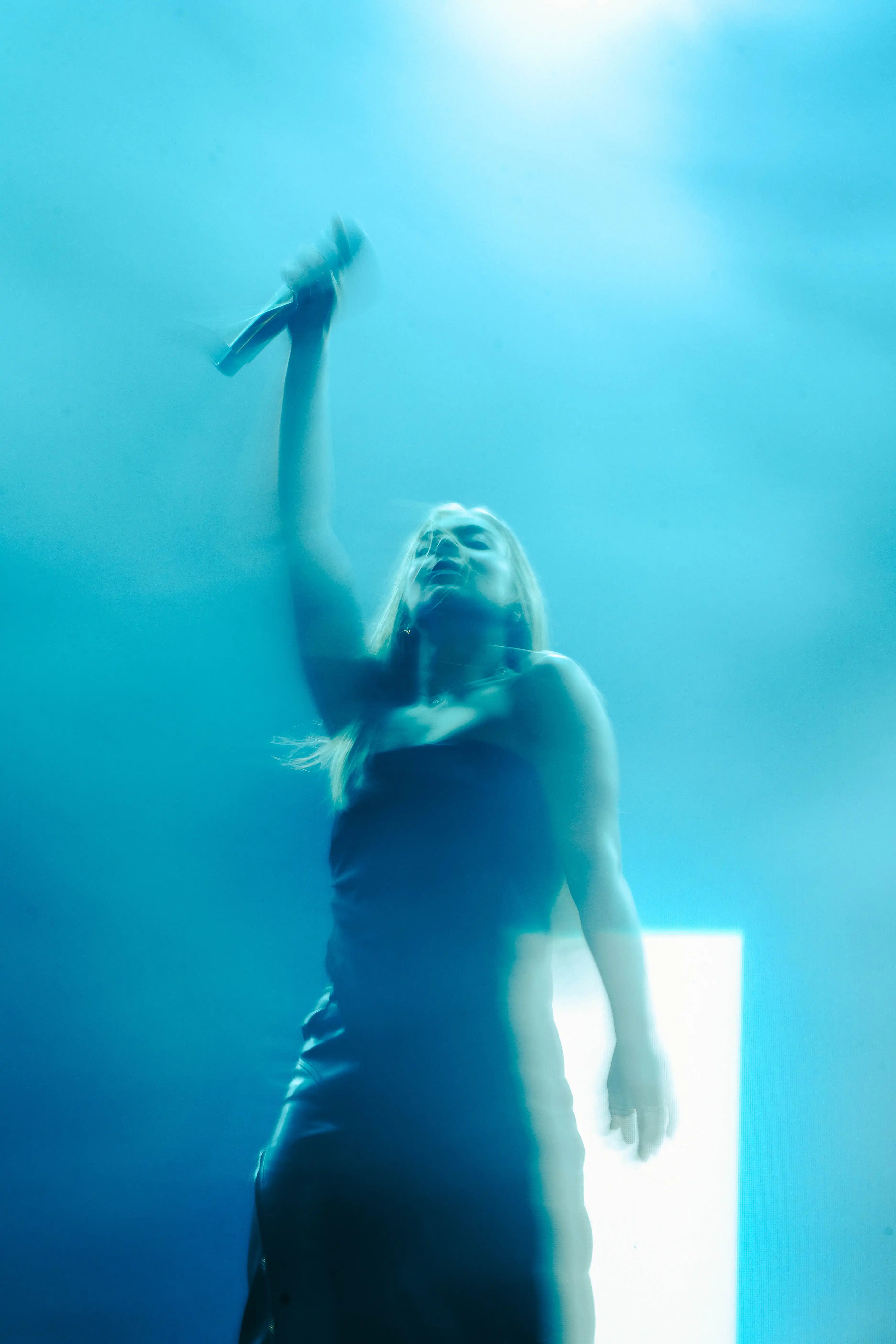 Live shot of Becky Hill