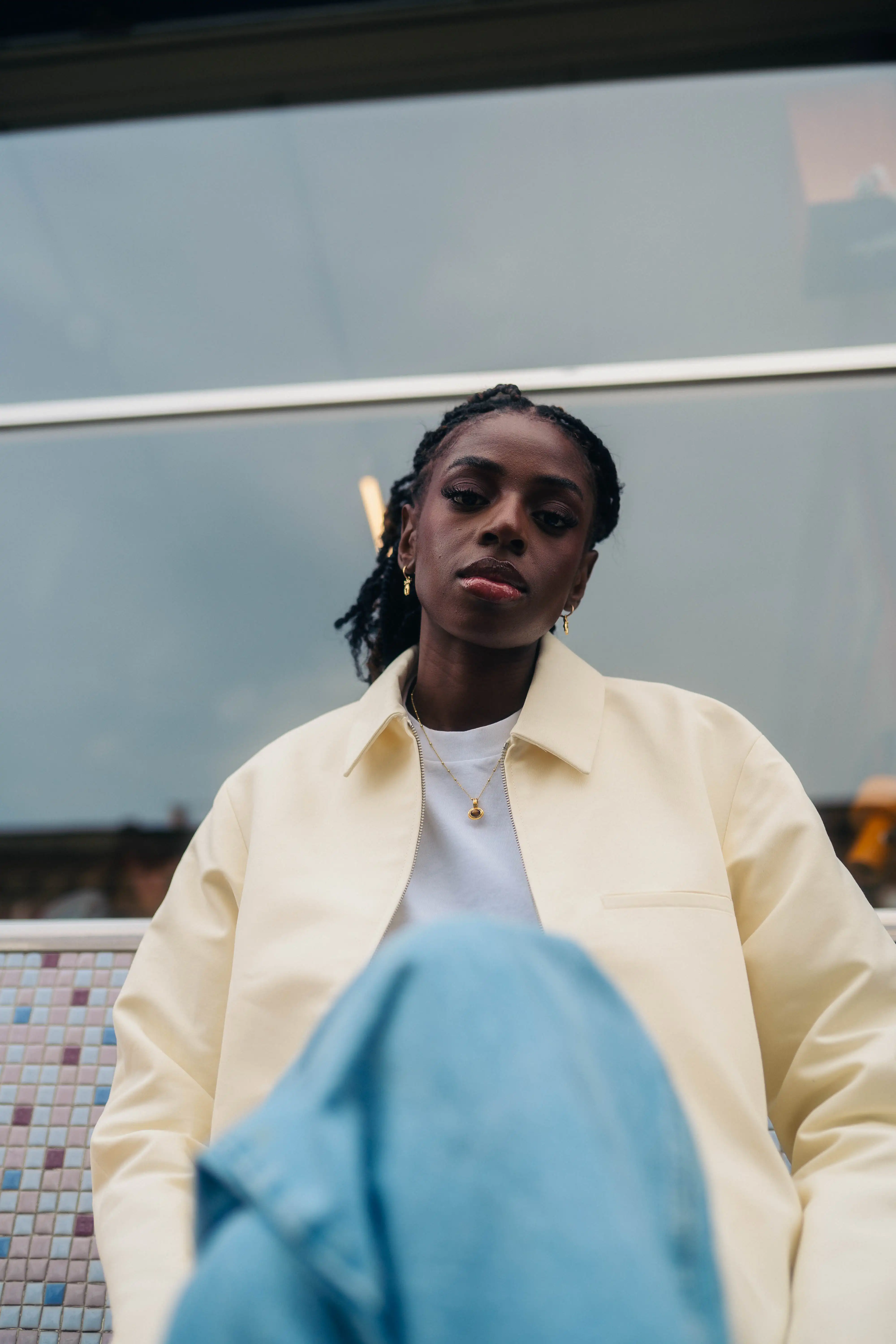  Street portrait of Cat Burns